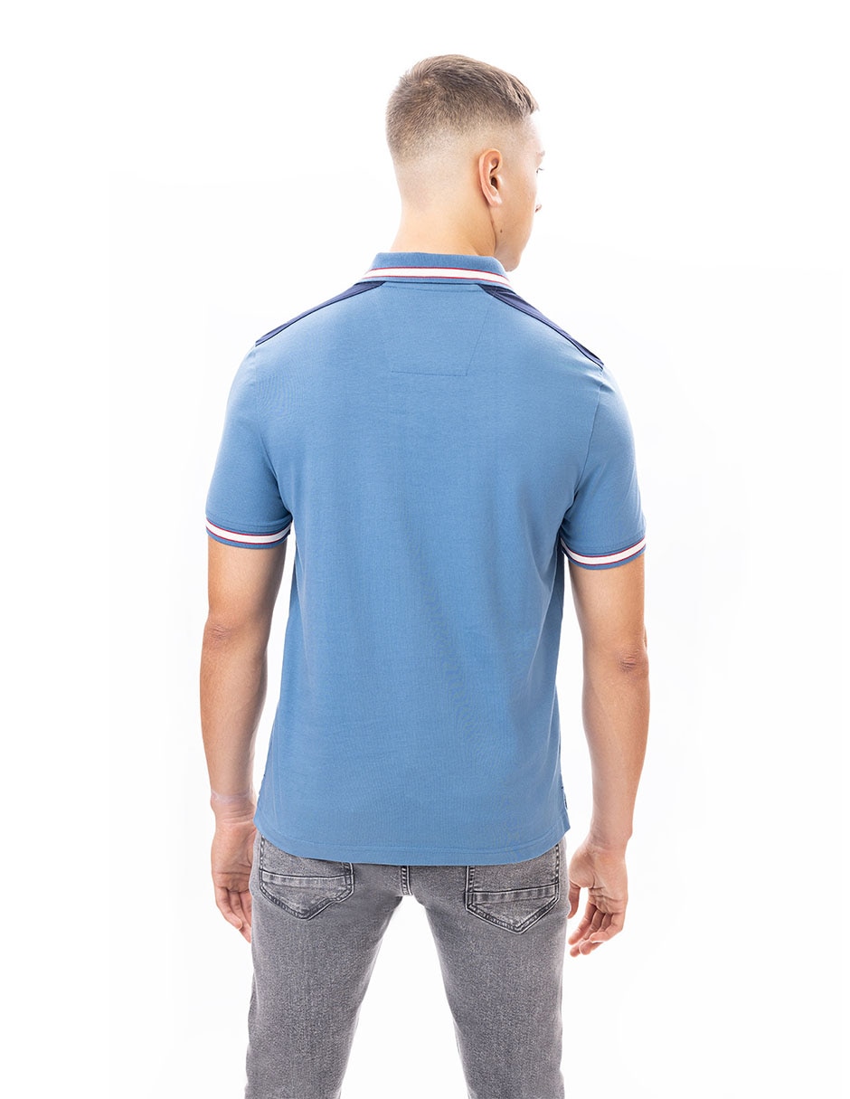 Playera cuello polo para hombre 2