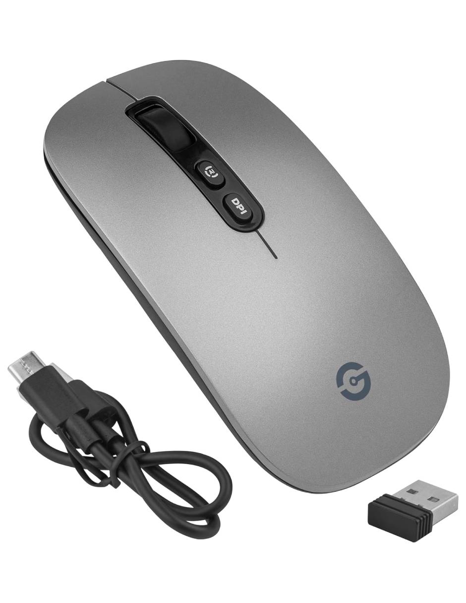 Mouse inalámbrica Getttech Ggm-Ocobw-Mt Mouse inalámbrica Getttech Ggm-Ocobw-Mt
