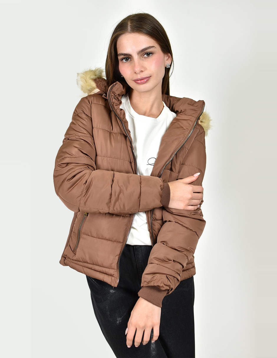 Chamarra acolchada para mujer