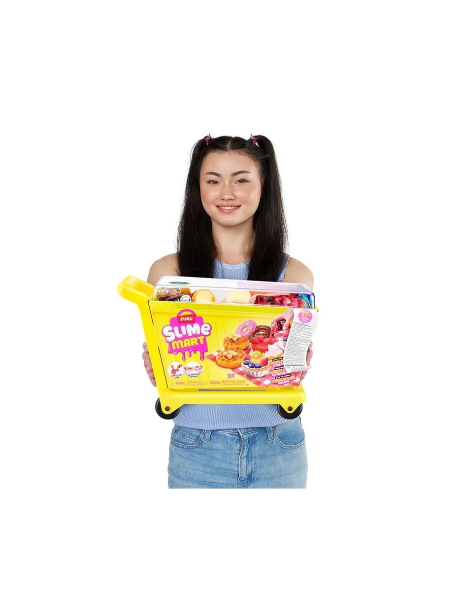 Juego carrito de compras slime mart Zuru