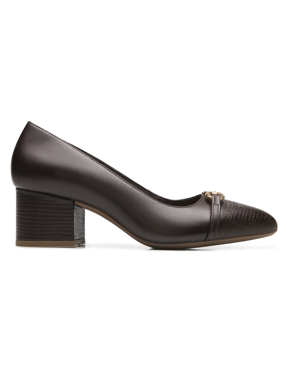 Zapatilla piel