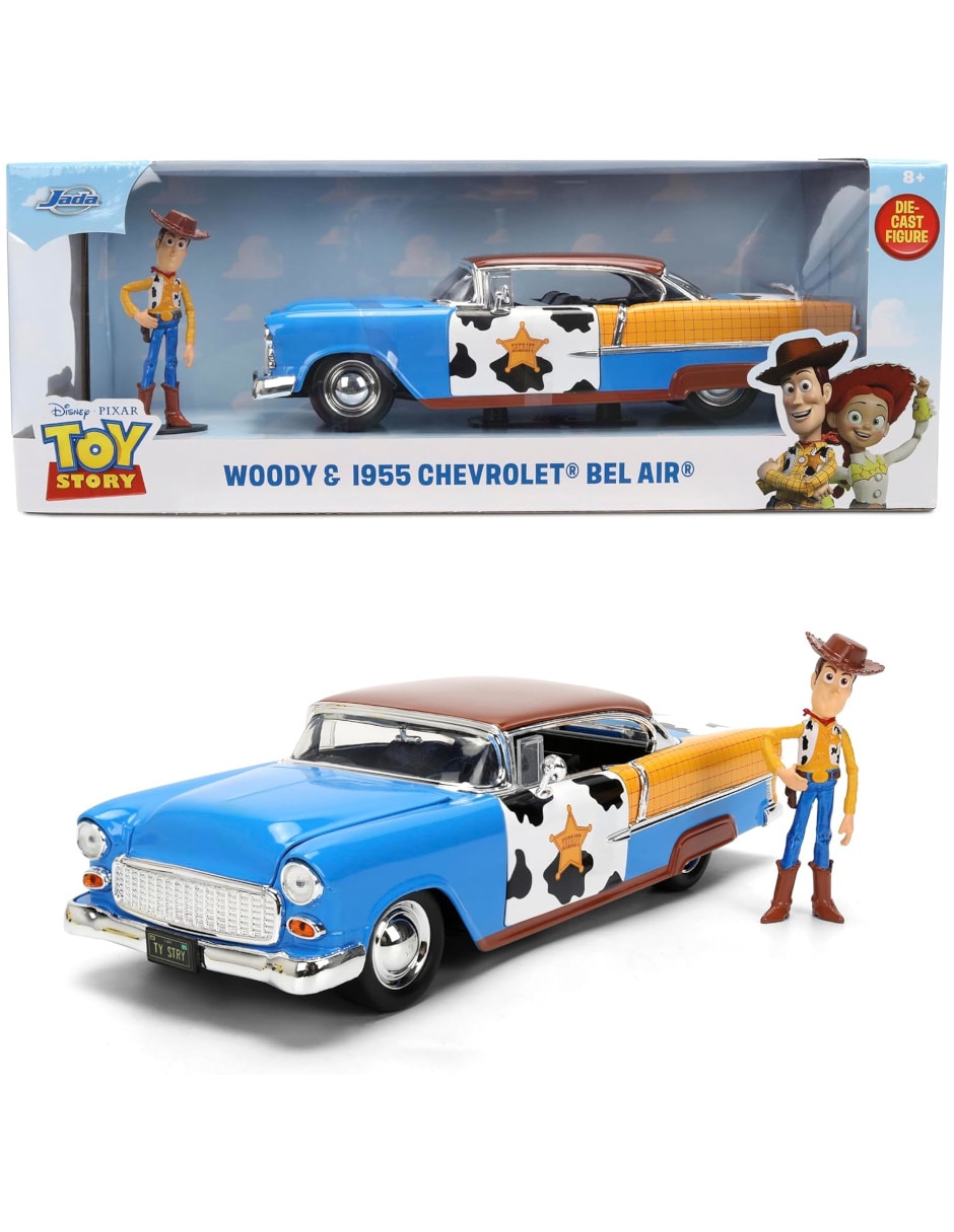 Vehículo a escala 1955 chevrolet bel air toy story