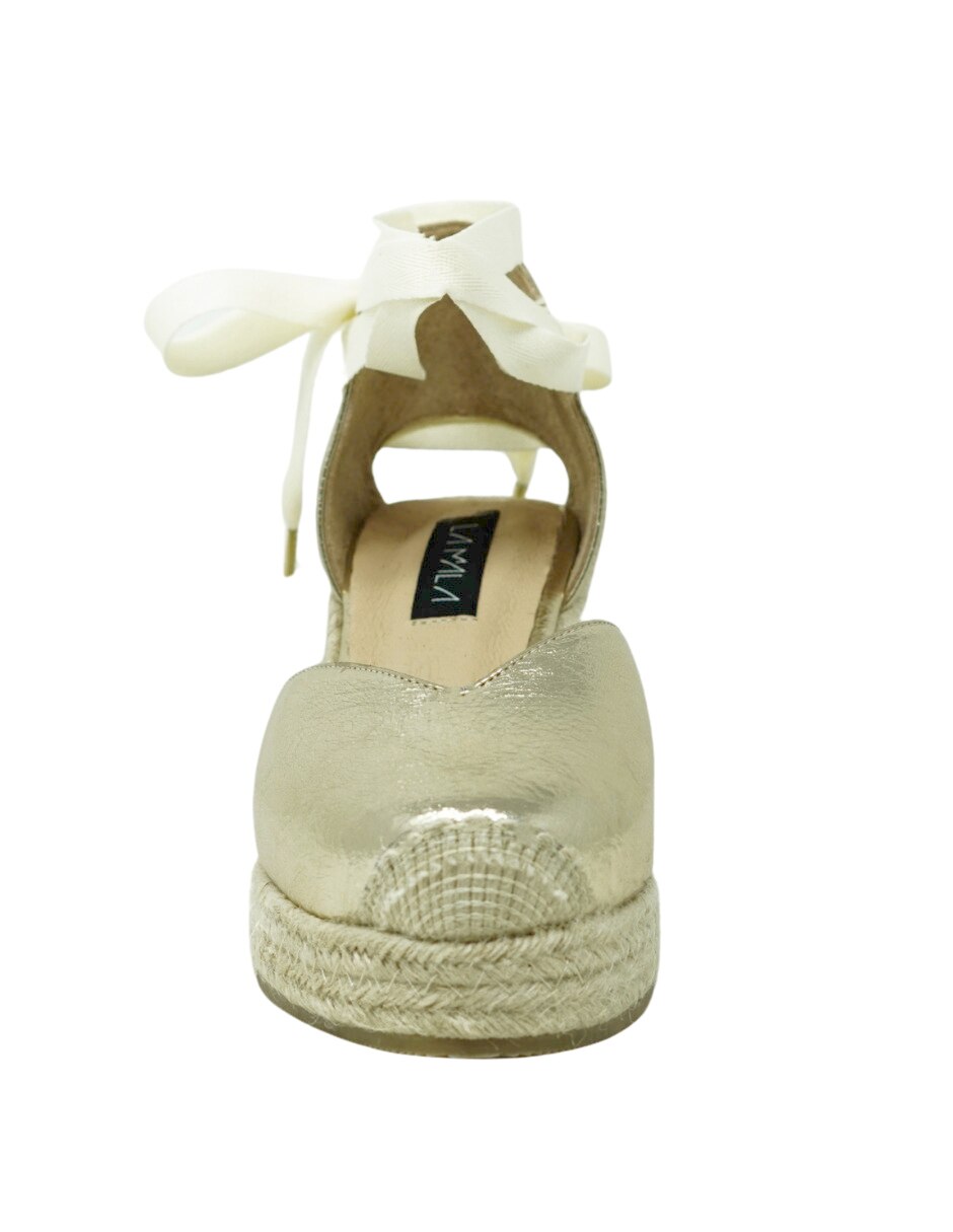 Alpargata para mujer lace up