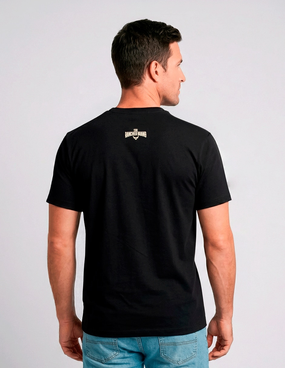 Playera cuello redondo para hombre 2