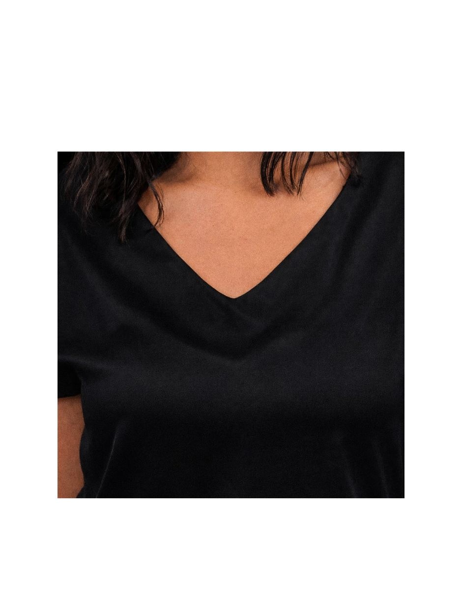 Blusa la Difference manga corta para mujer