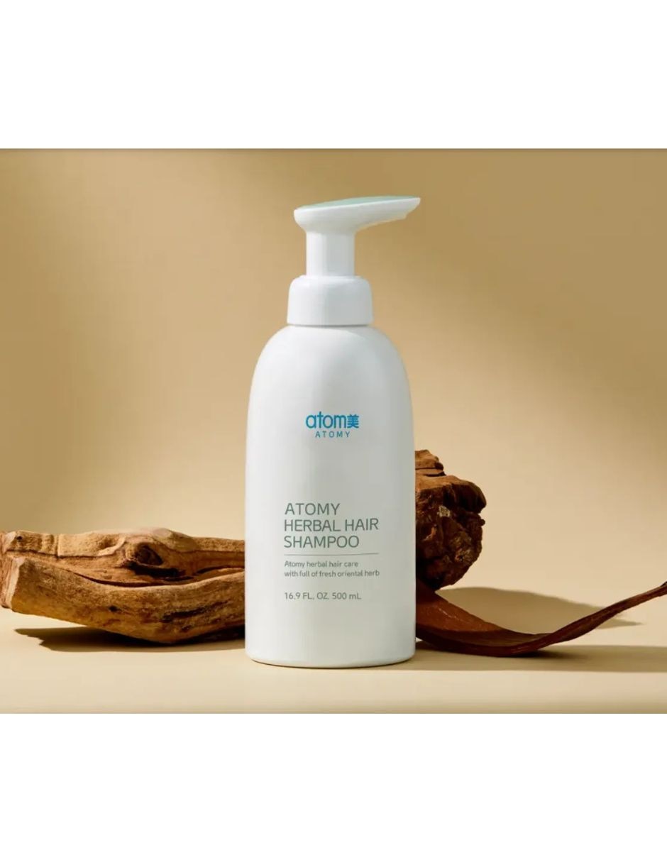 Shampoo reparador para cabello normal Herbal Coreano 500 ML 5