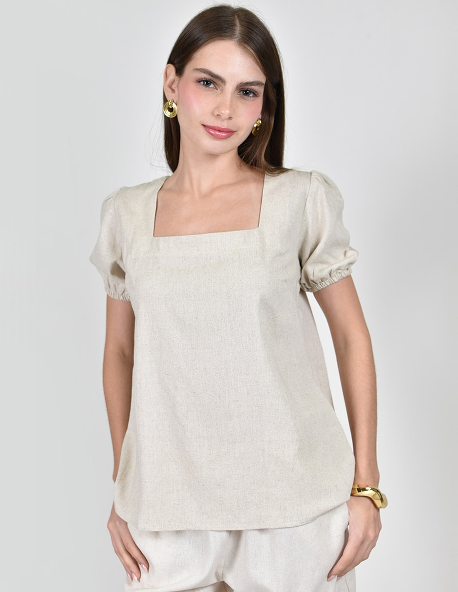 Blusa manga corta para mujer Blusa manga corta para mujer