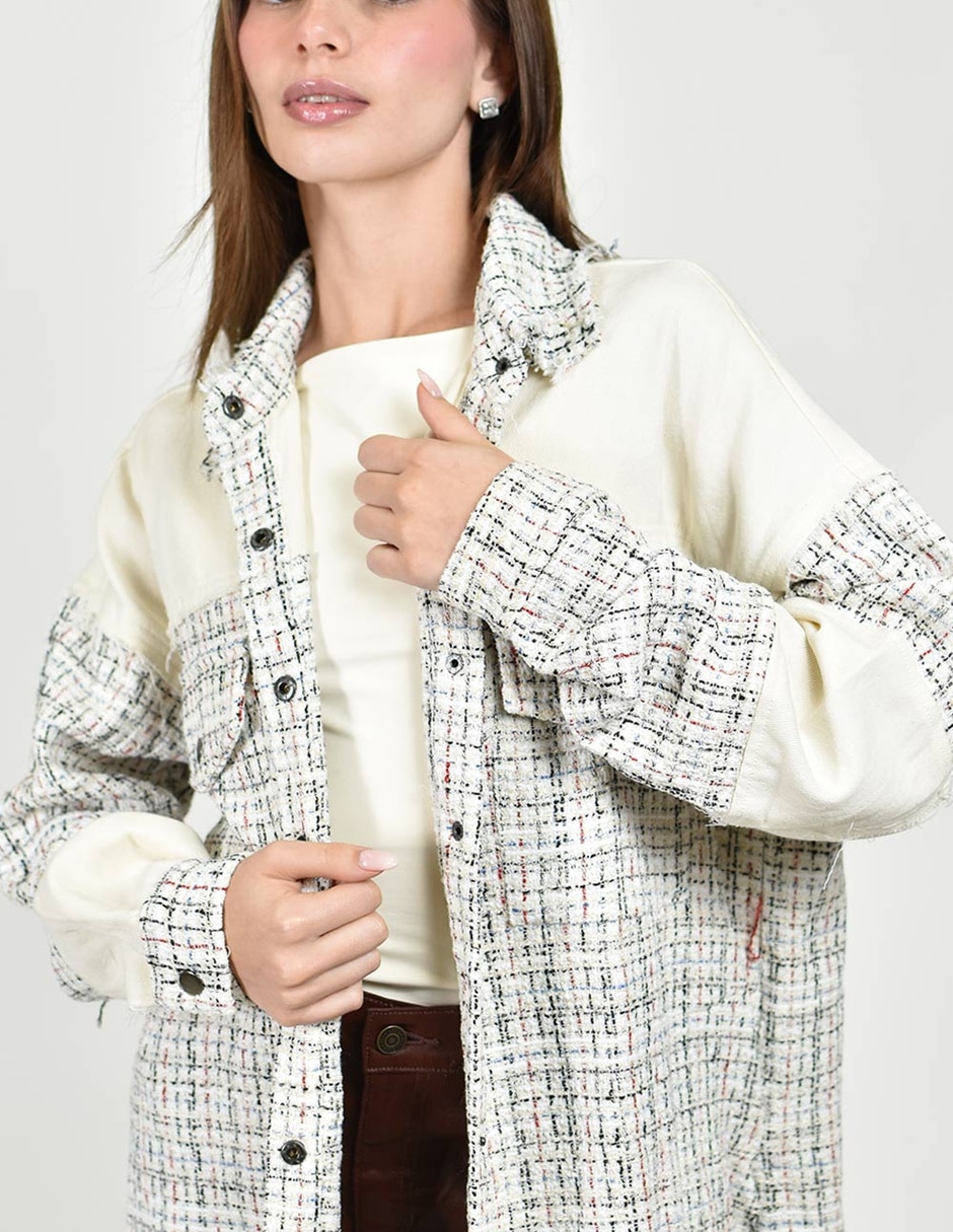 Chamarra casual de algodón para mujer 4