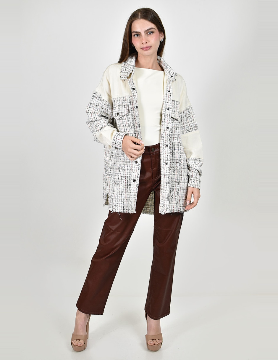 Chamarra casual de algodón para mujer 7