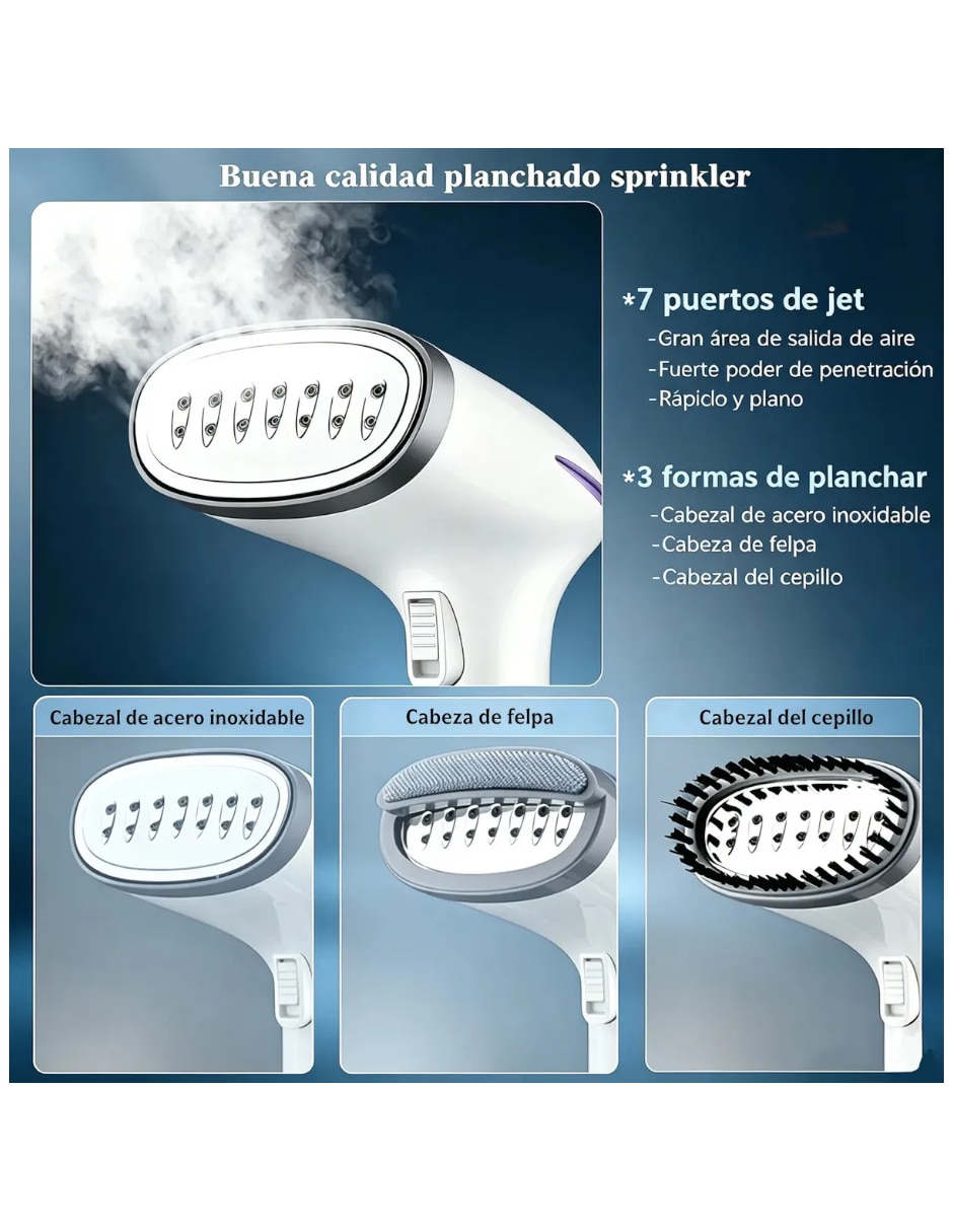 Cepillo de vapor