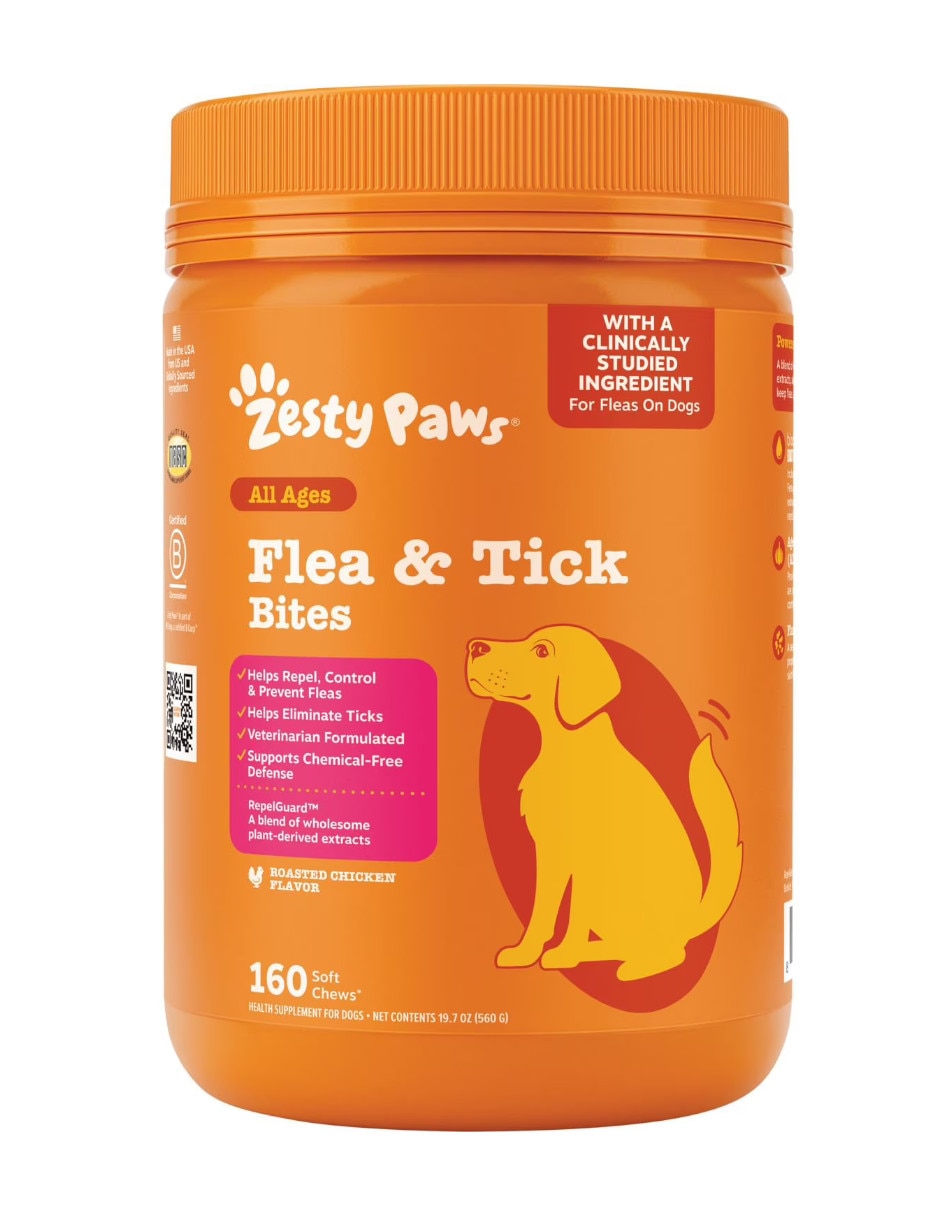 Croqueta Zesty Paws de pollo para perro todas las etapas