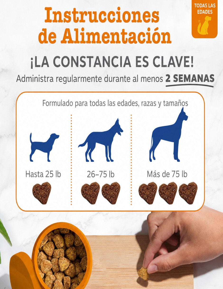 Croqueta de pollo para perro todas las etapas 2