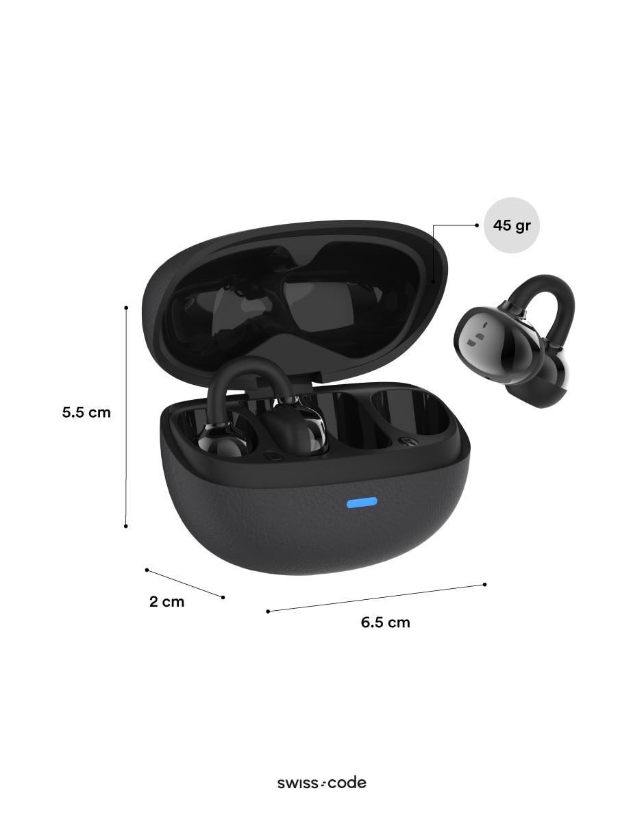 Audífonos In-Ear Swiss code NuaClip Inalámbricos