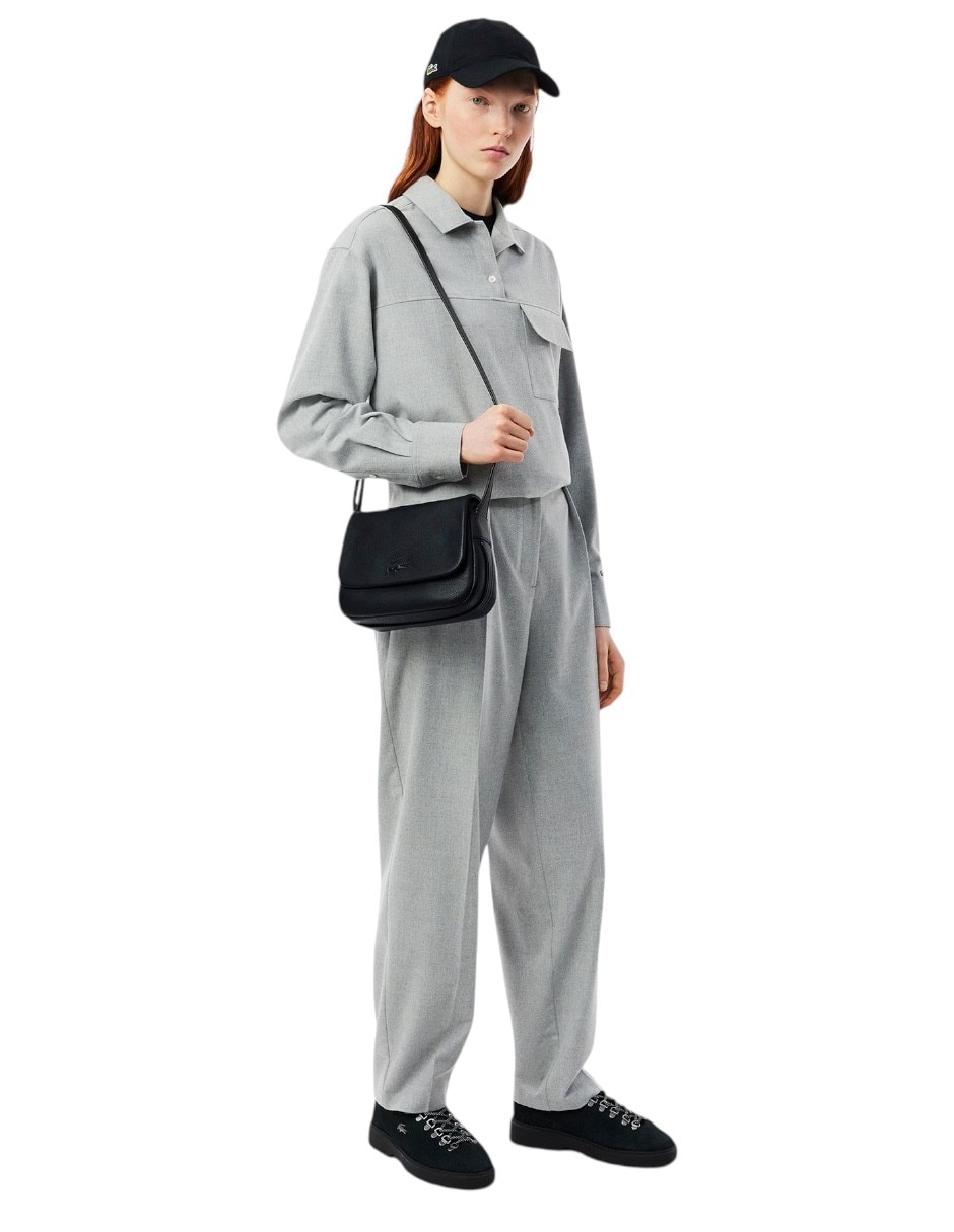 Bolsa crossbody de piel para mujer