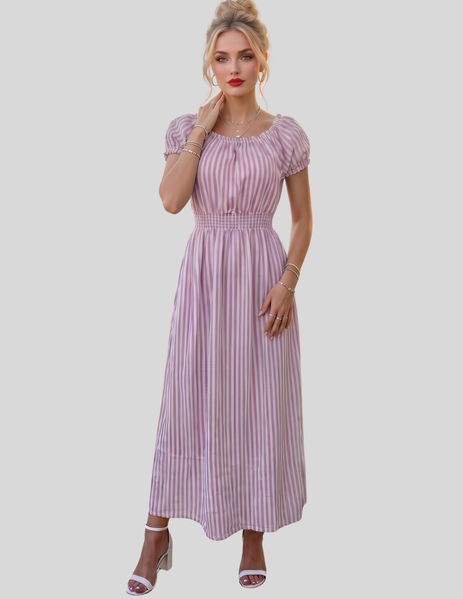 Vestido midi casual para mujer 1