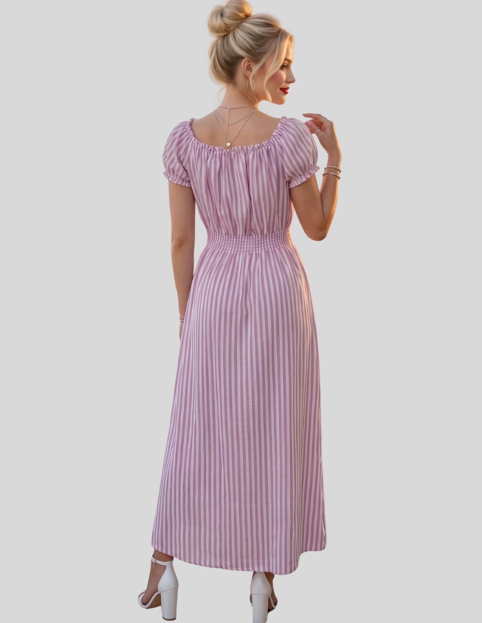 Vestido midi casual para mujer 6