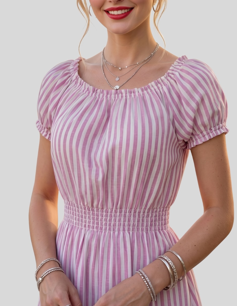 Vestido midi casual para mujer 2