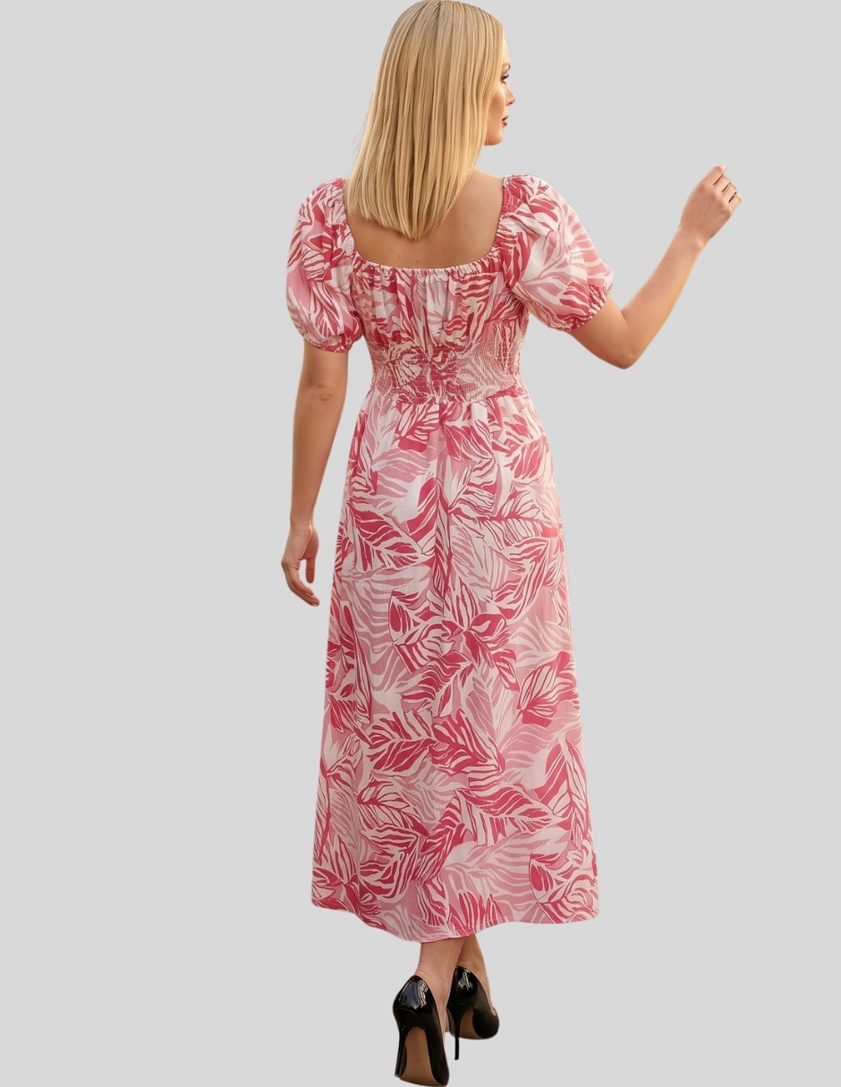Vestido midi casual para mujer 4
