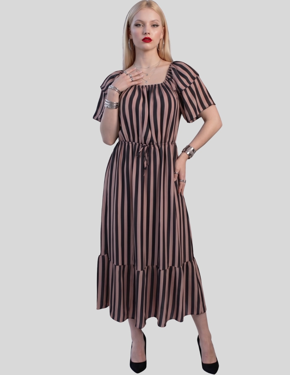 Vestido midi casual para mujer 1