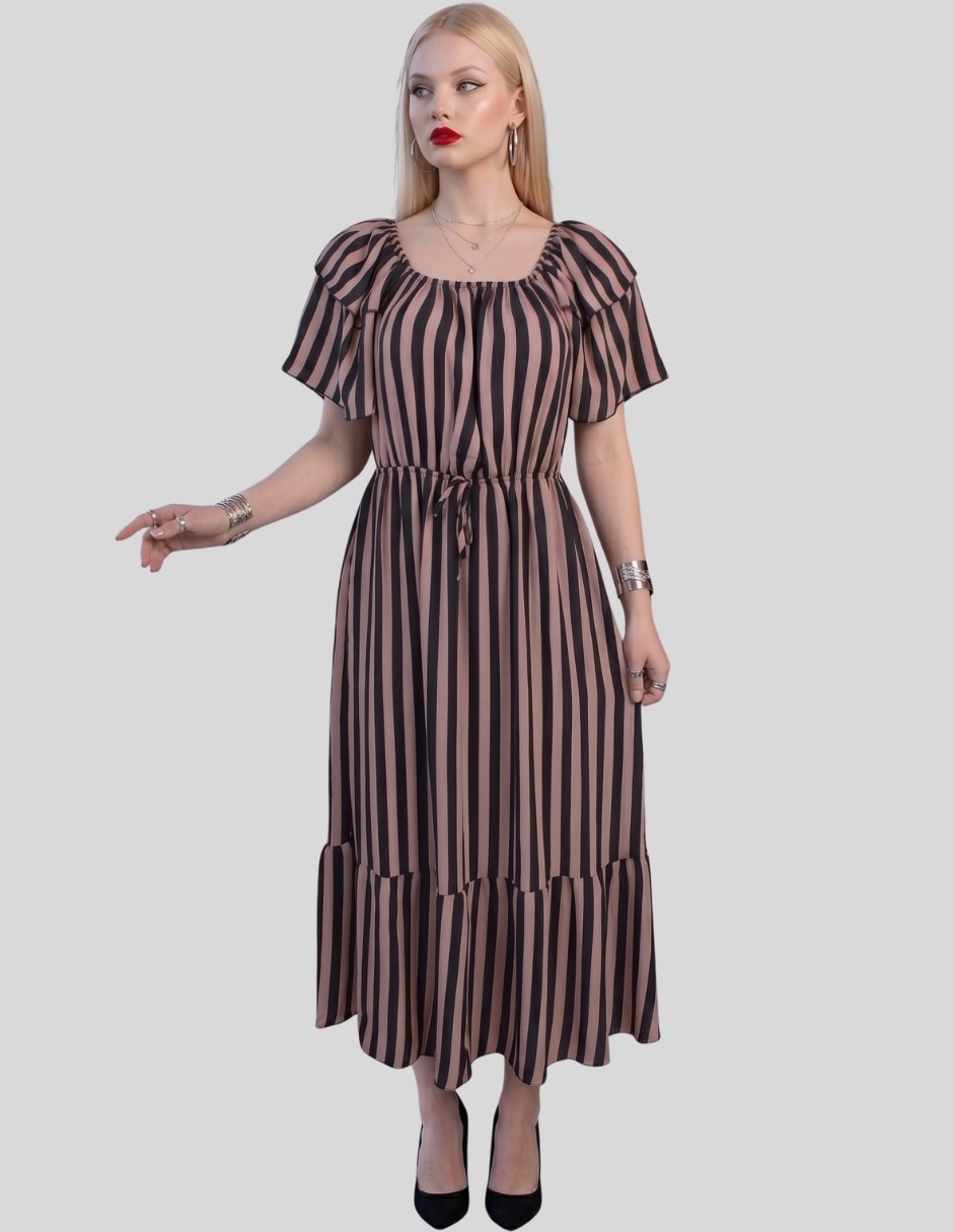 Vestido midi casual para mujer 6