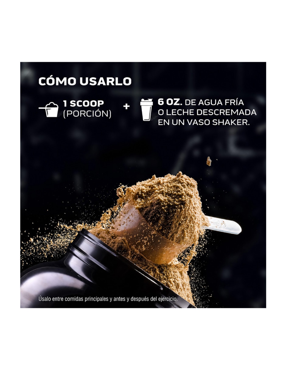 Proteina nitrotech wheygold 5lb - sabor fresa muscletech con proteína sabor fresa de 5