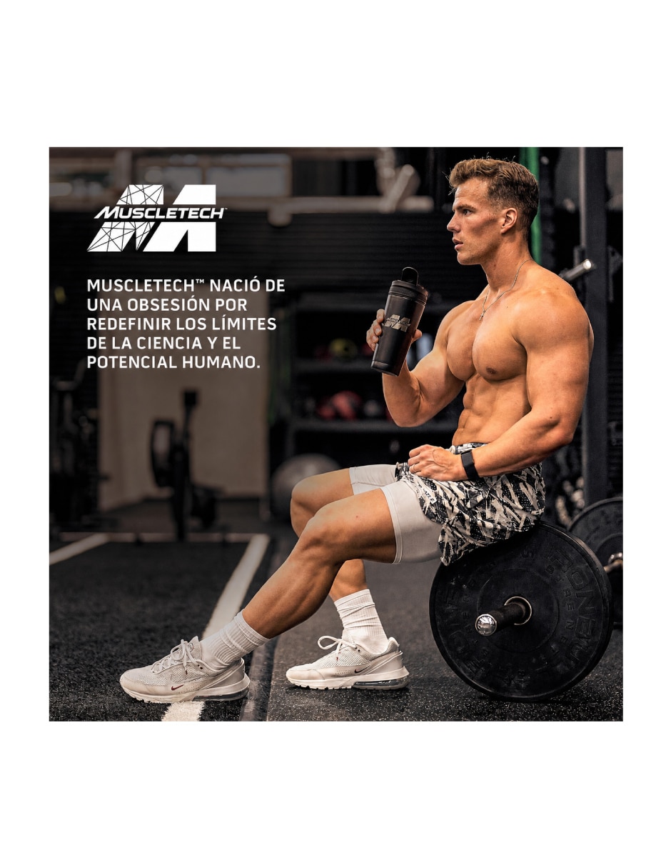 Proteina nitrotech wheygold 5lb - sabor fresa muscletech con proteína sabor fresa de 6