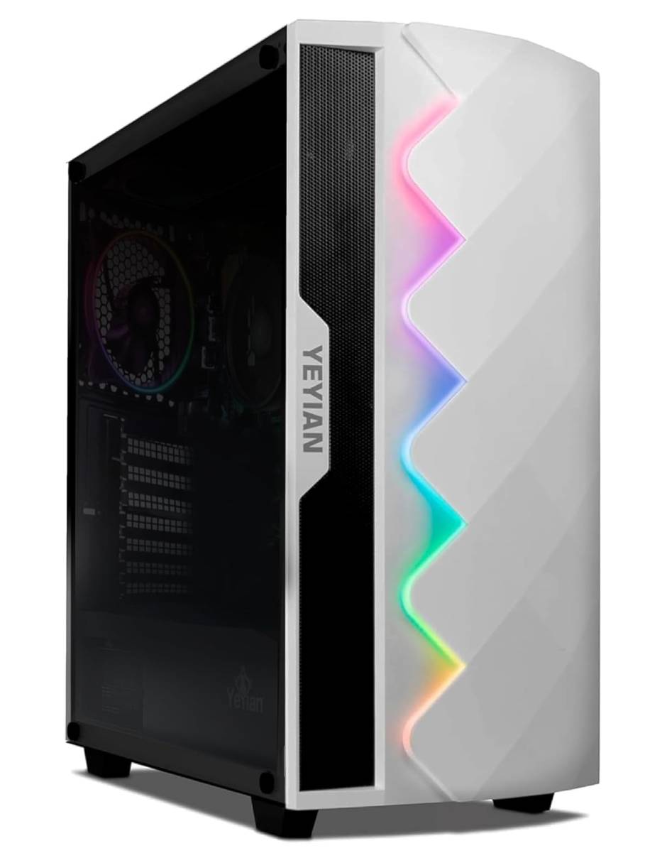 Computadora gamer abyss ypa-sa570gb-01m incluye monitor incluye monitor amd ryzen 7 amd radeon 16 gb ram 1 tb