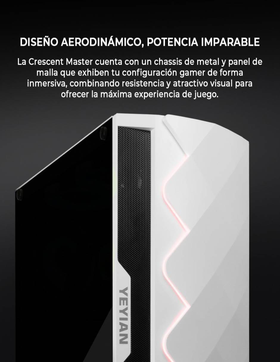 Computadora gamer abyss ypa-sa570gb-01m incluye monitor incluye monitor amd ryzen 7 amd radeon 16 gb ram 1 tb 4