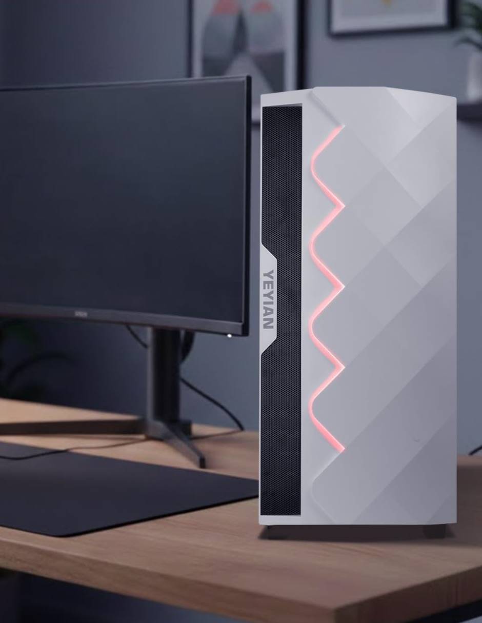 Computadora gamer abyss ypa-sa570gb-01m incluye monitor incluye monitor amd ryzen 7 amd radeon 16 gb ram 1 tb 6
