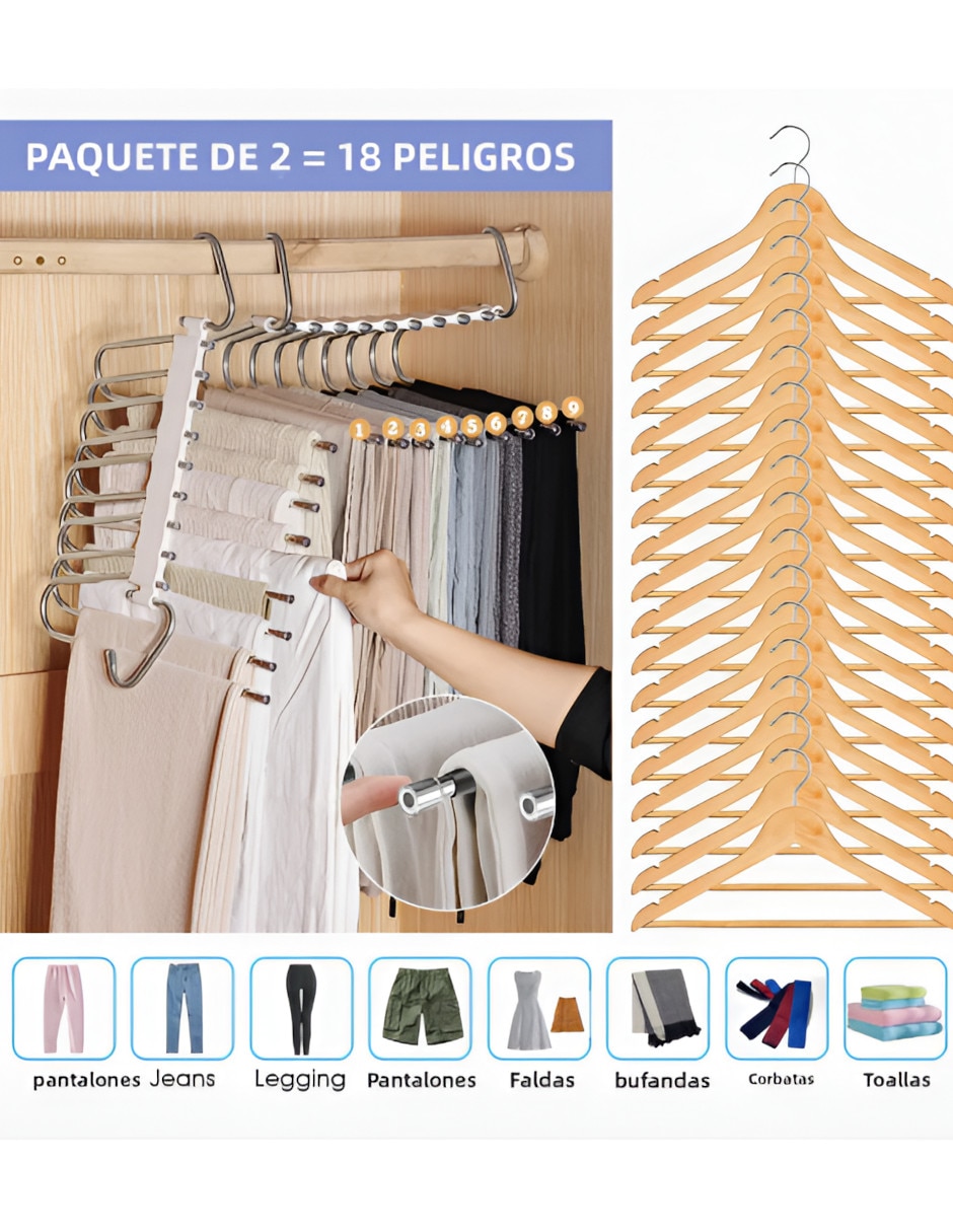 Gancho pantalón 2 piezas 2