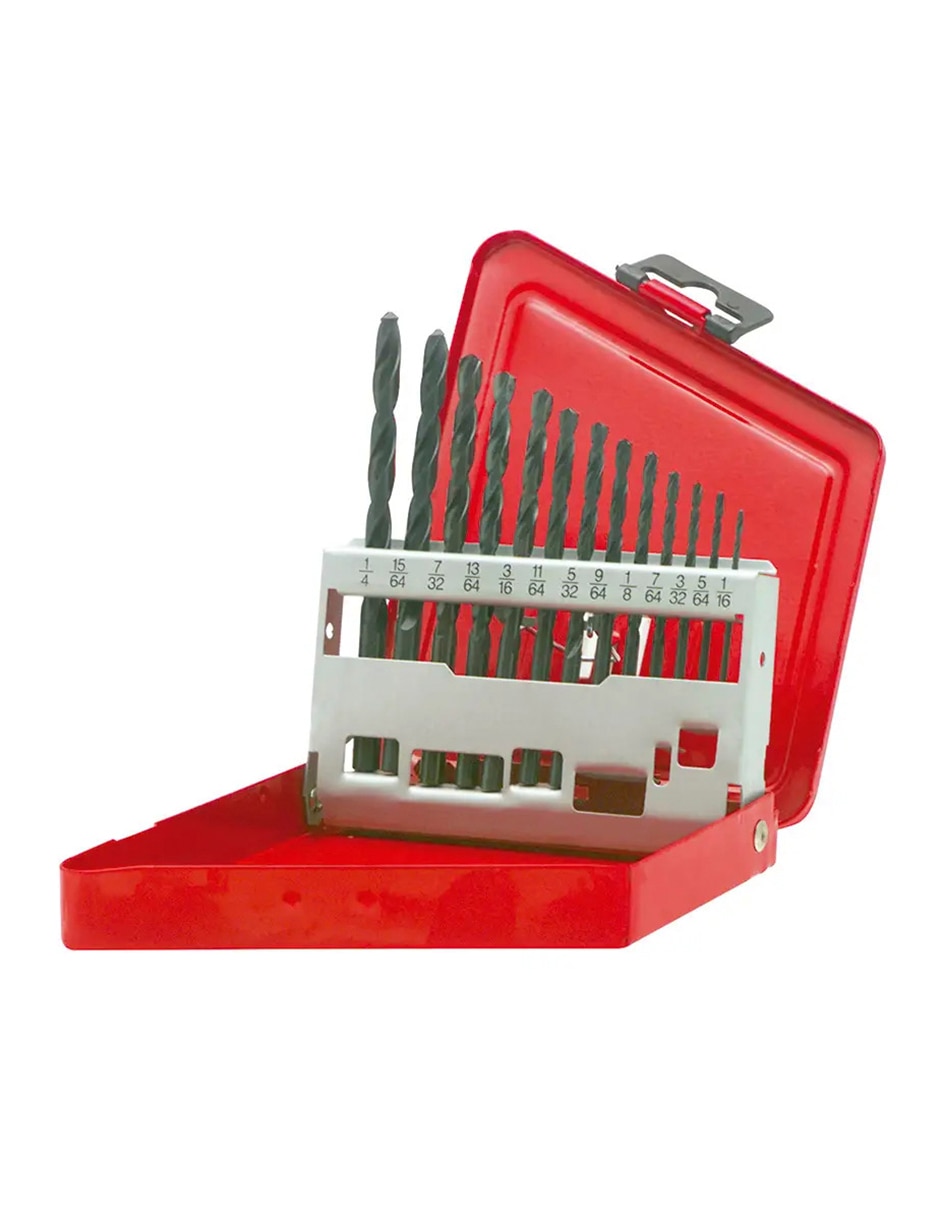 Juego brocas multimateriales con 13 piezas