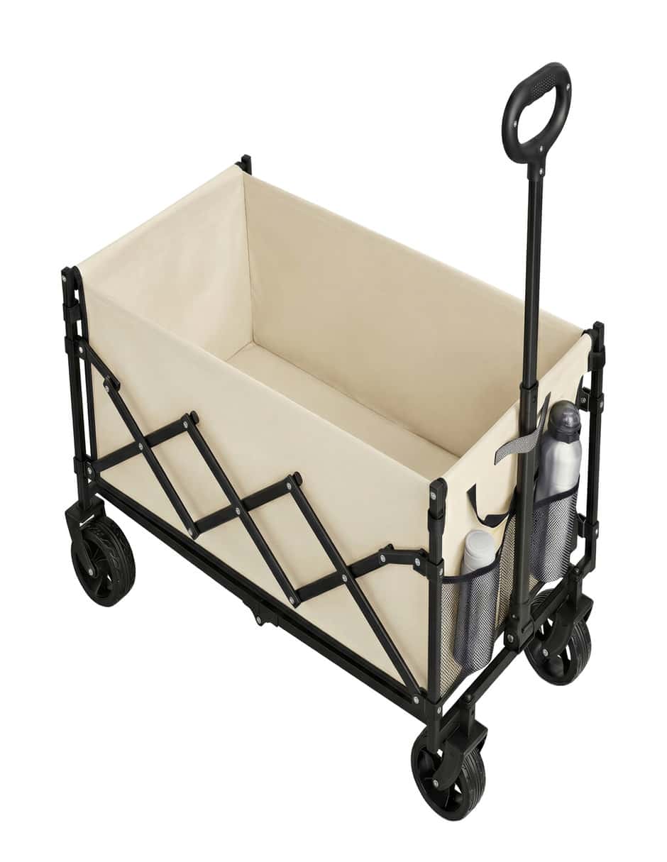 Carrito vagón plegable con capacidad de 90 kg Carrito vagón plegable con capacidad de 90 kg
