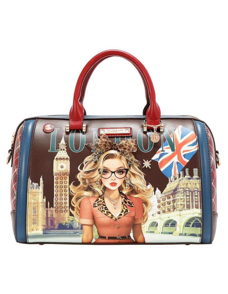 Bolsa satchel London Eye para mujer