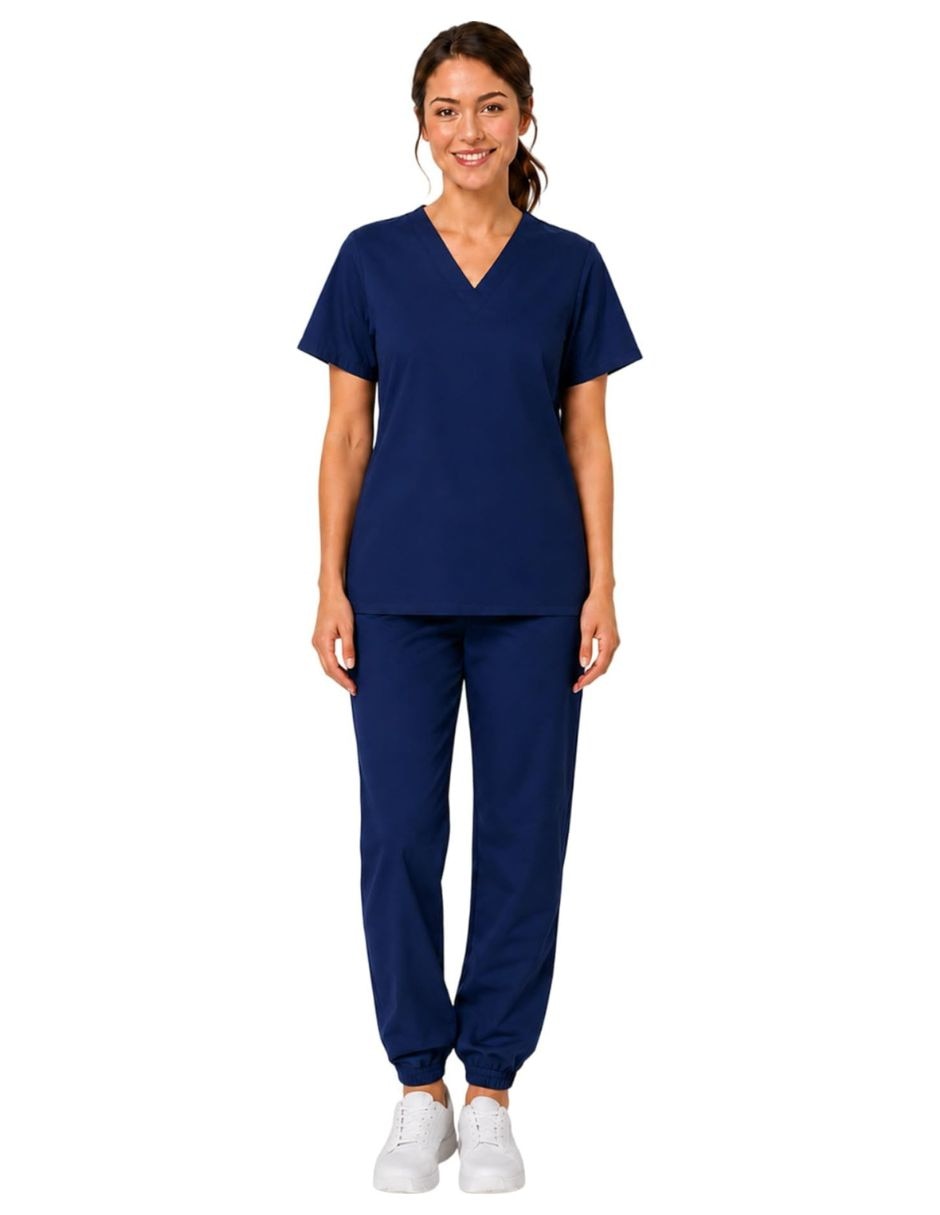 Pijama quirúrgica estilo recto para mujer Pijama quirúrgica estilo recto para mujer