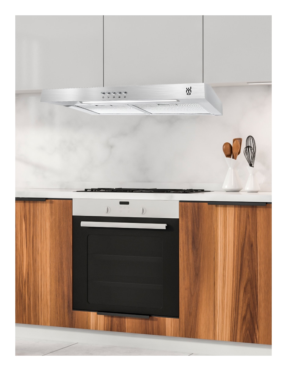 Campana de pared lucdchm13g425 de acero inoxidable 3