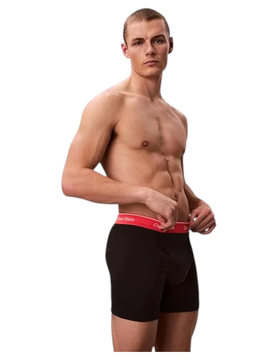 Bóxer brief de algodón para hombre 5 piezas 4