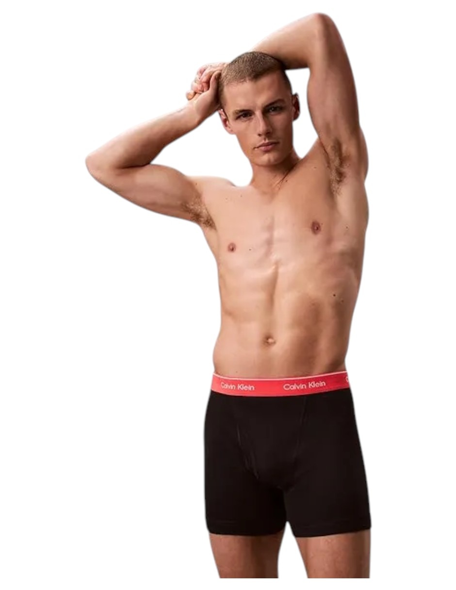 Bóxer brief de algodón para hombre 5 piezas 3