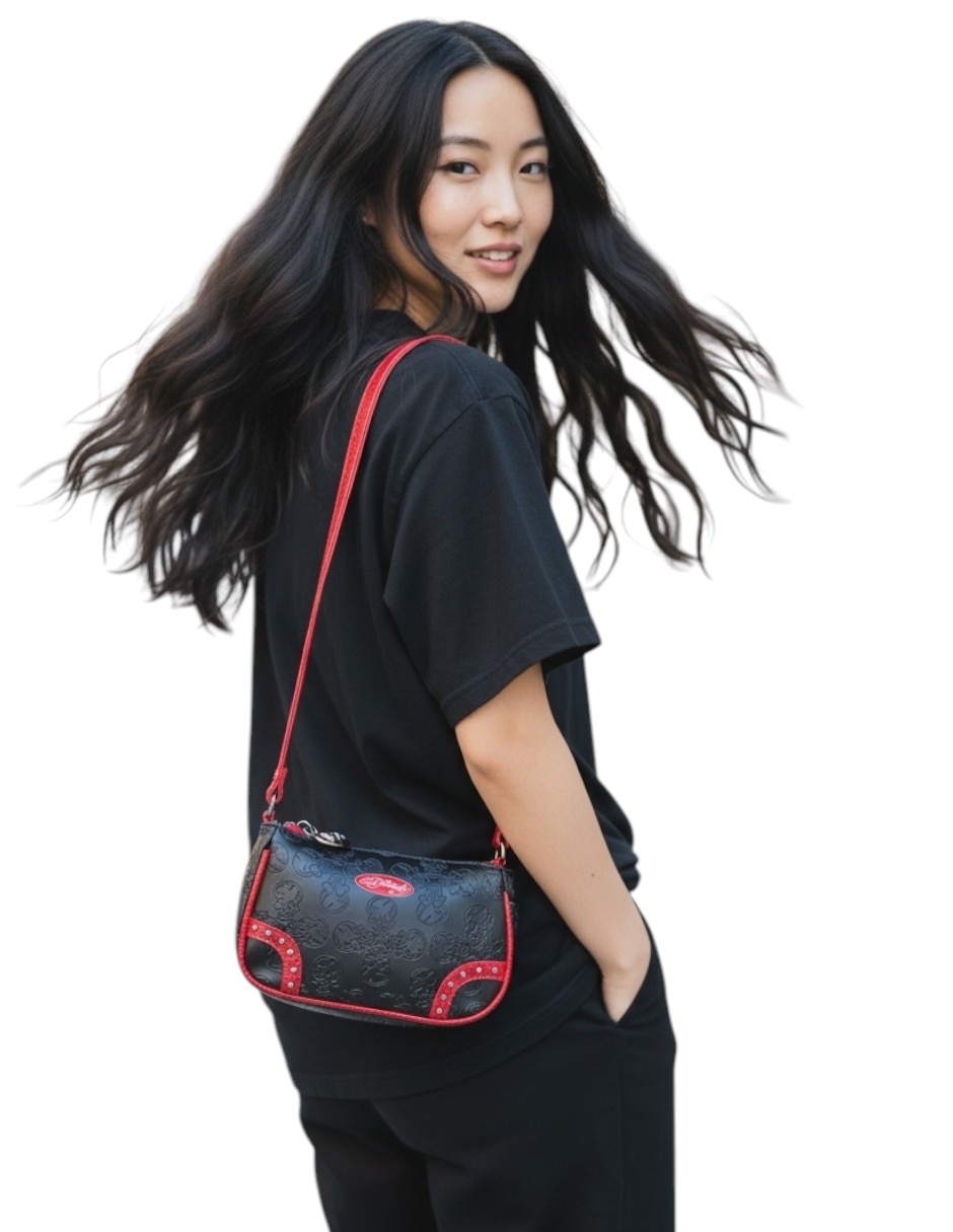 Bolsa crossbody ed hardy para mujer