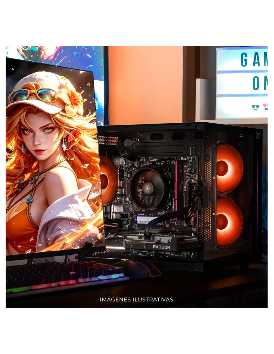 27 pulgadas Full HD AMD Ryzen 7 AMD Radeon RX 9060 XT 16 GB RAM No aplica 1 TB 4