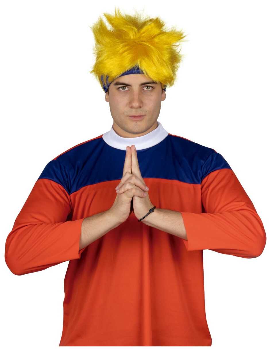 Peluca para disfraz de personaje de anime pelucas 5