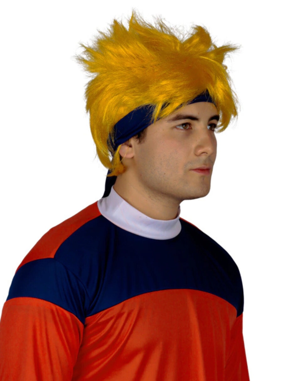 Peluca para disfraz de personaje de anime pelucas 2