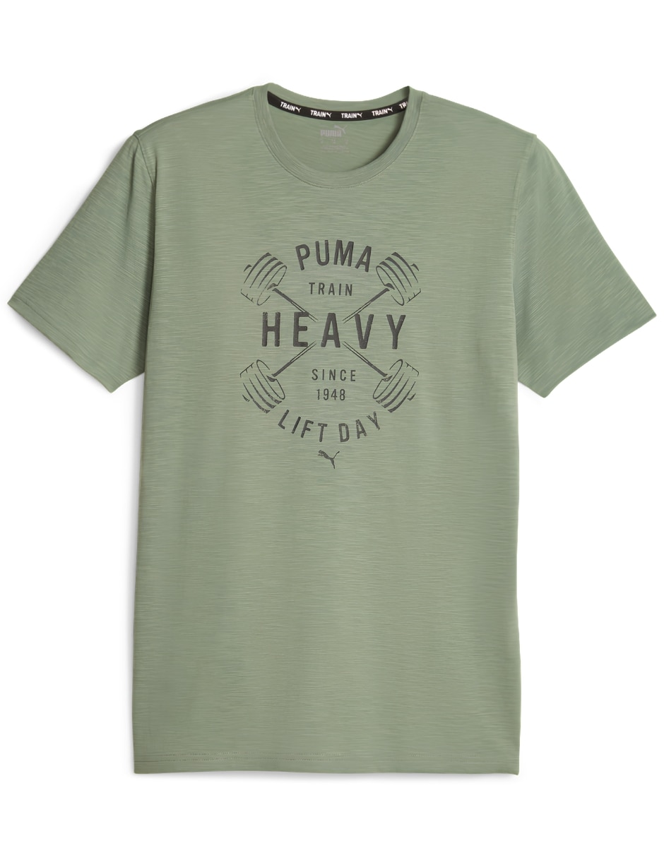 Playera puma cuello redondo para hombre