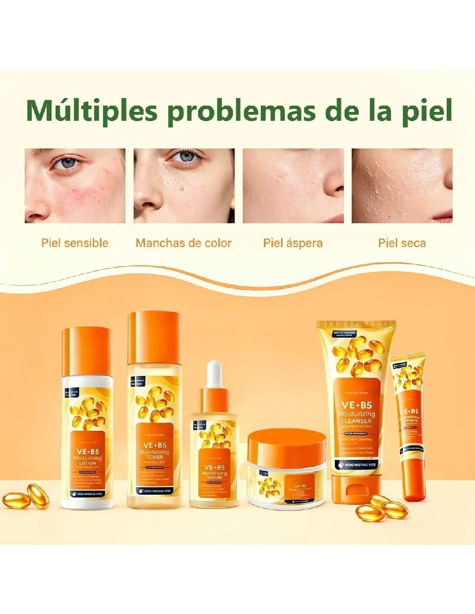 Tratamiento facial aclarante y nutritivo de cuidado de la piel 5
