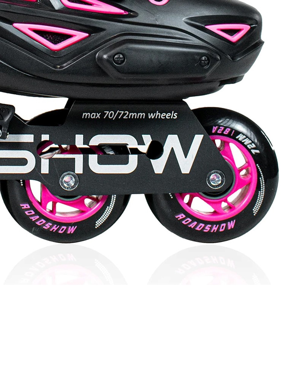 Patines en línea freeskate urban ajustable unisex 4