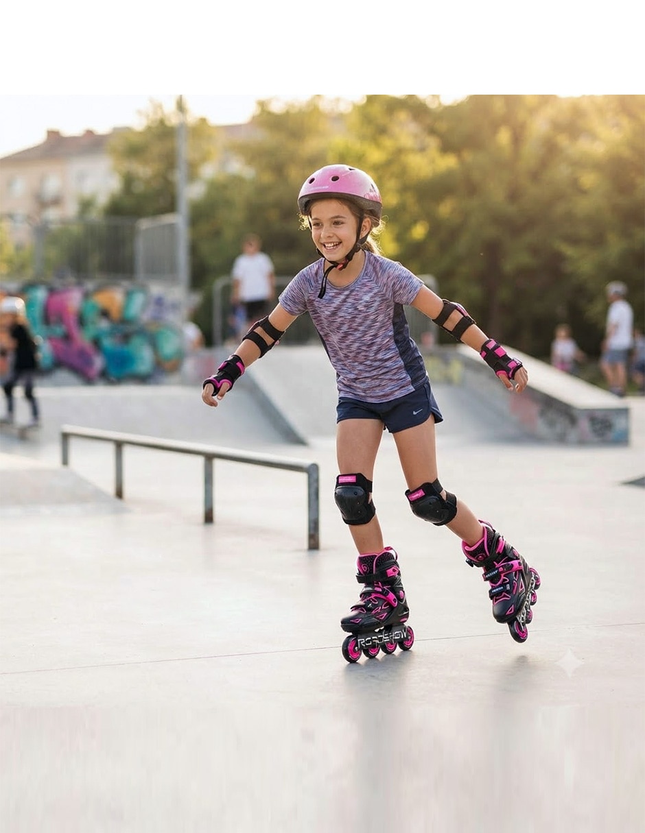 Patines en línea freeskate urban ajustable unisex 6