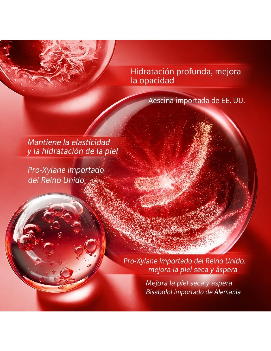 Tratamiento facial de hidratación y cuidado facial reafirmante hidratante 5