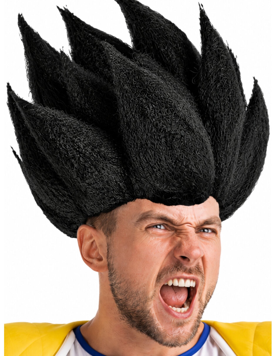 Peluca para disfraz villano de anime pelucas