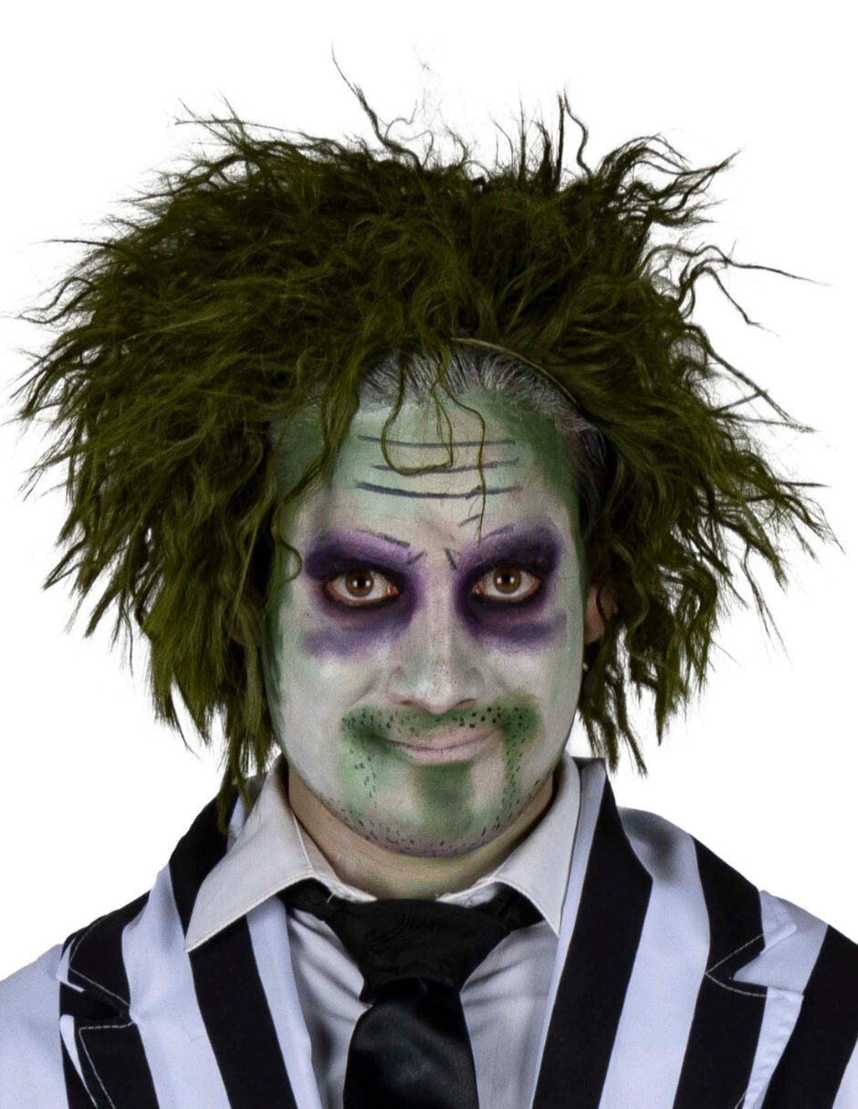 Peluca para disfraz de beetlejuice pelucas 5