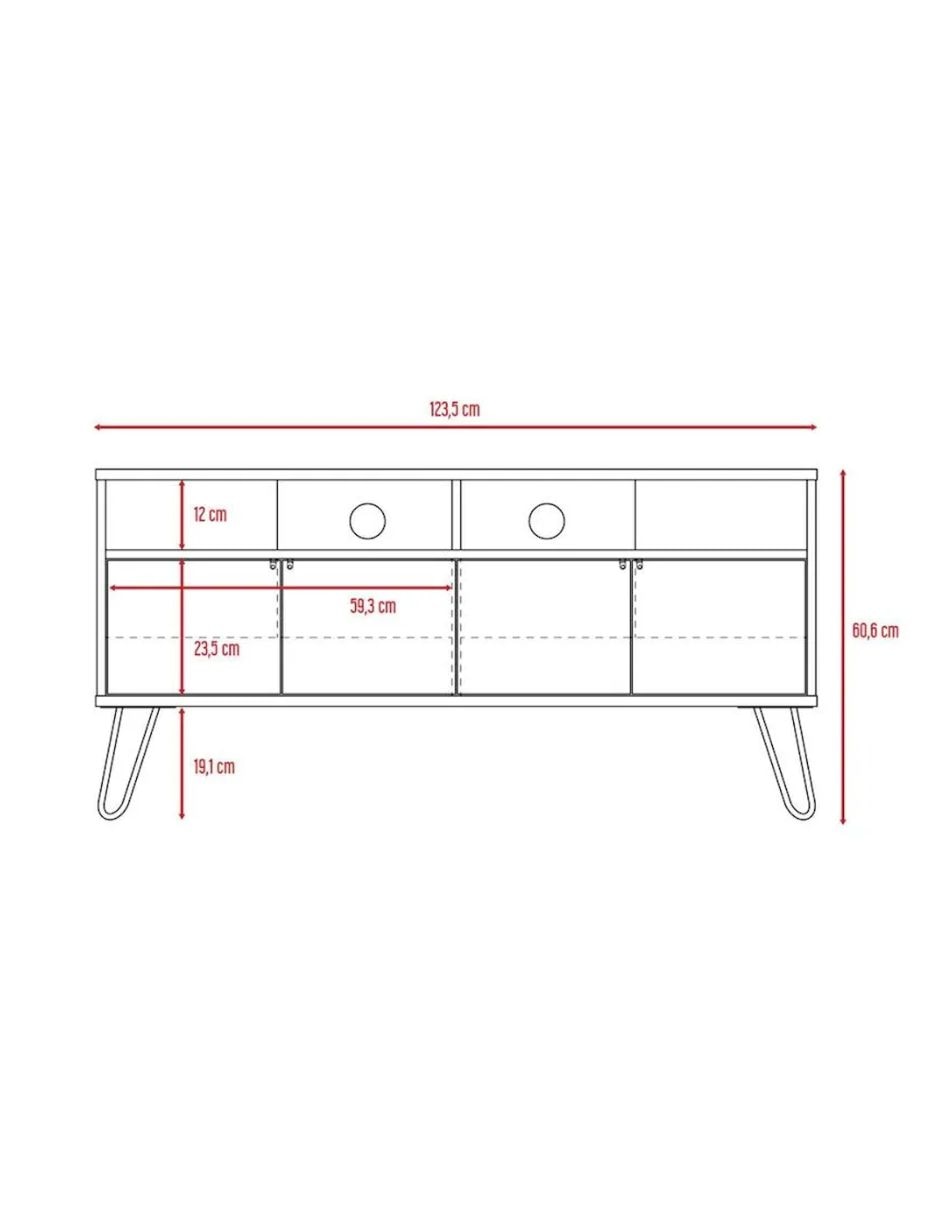Mueble de TV armable