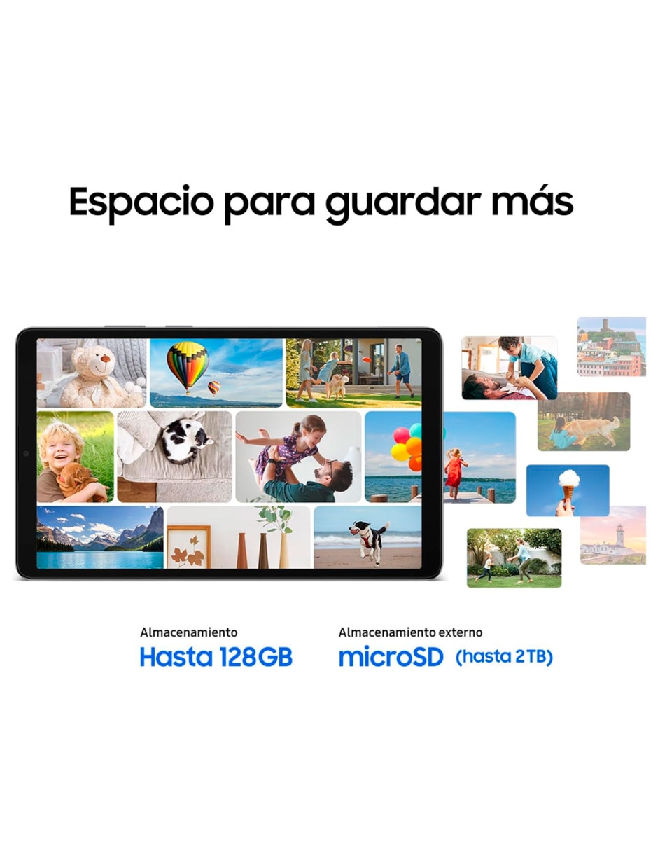 Tablet sm-x230nzsamxo 11 pulgadas 128 gb de almacenamiento de 6 gb ram 3